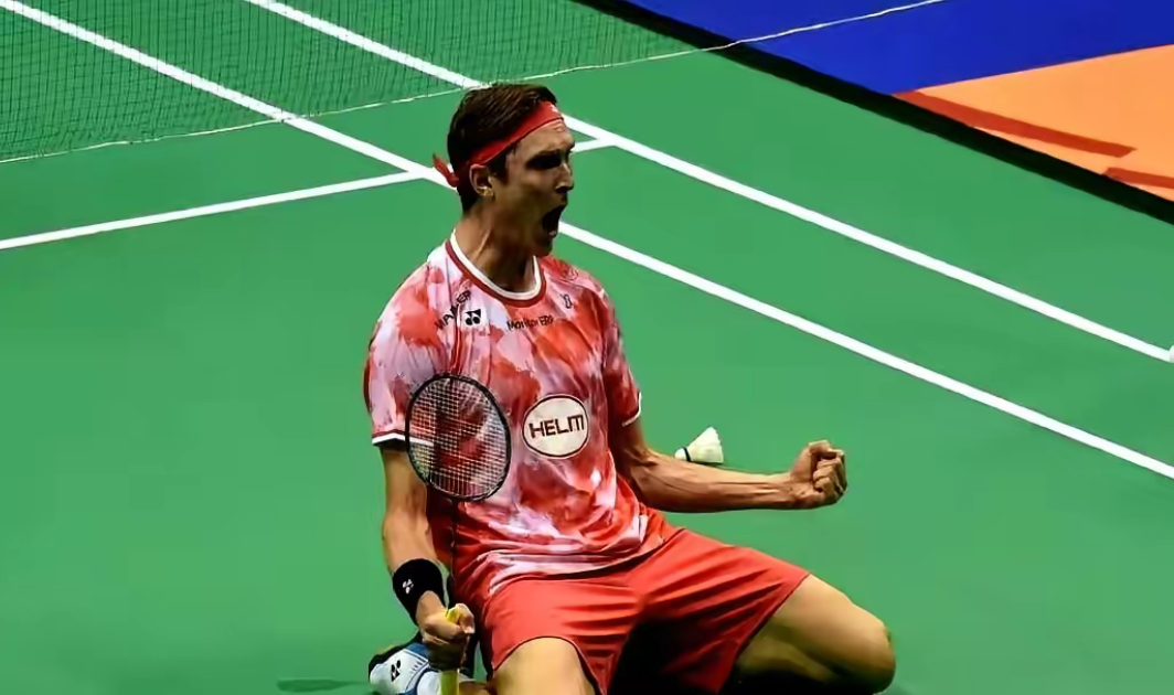 法国羽毛球队鏖战韩国羽毛球队，安赛龙统治全场的简单介绍